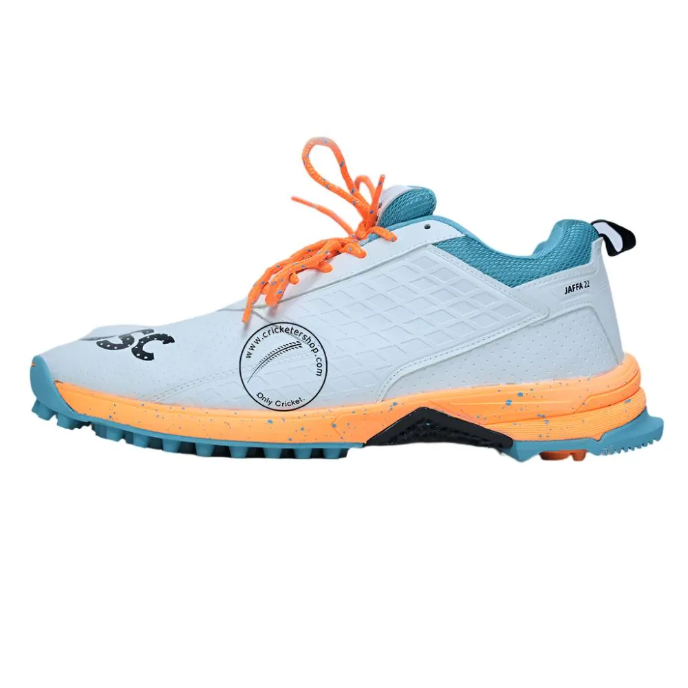Dsc Jaffa 22 Cricket Shoes Orange White