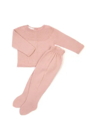 DUSTY PINK ROMINA BABY SET
