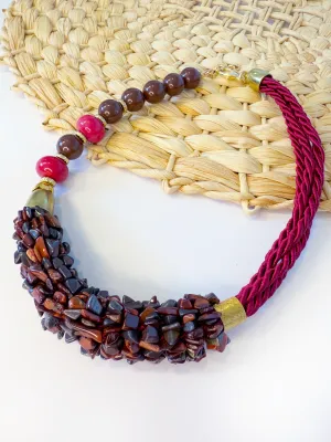 Earthbound Grace Necklace - Handmade & Adjustable