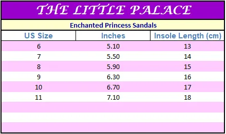 Enchanted Princess Sandals - Priority Shipping