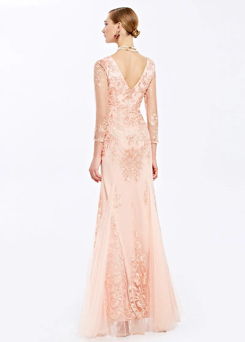 Evening Dresses With Embroidery