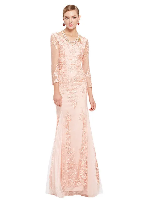 Evening Dresses With Embroidery