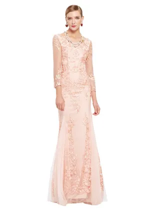 Evening Dresses With Embroidery