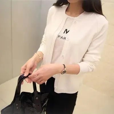 Faux V-neck Real Faux Novelty Women Sweater Poncho Cardigan Autumn Dress New Spring Winter Jacket Coat Primer