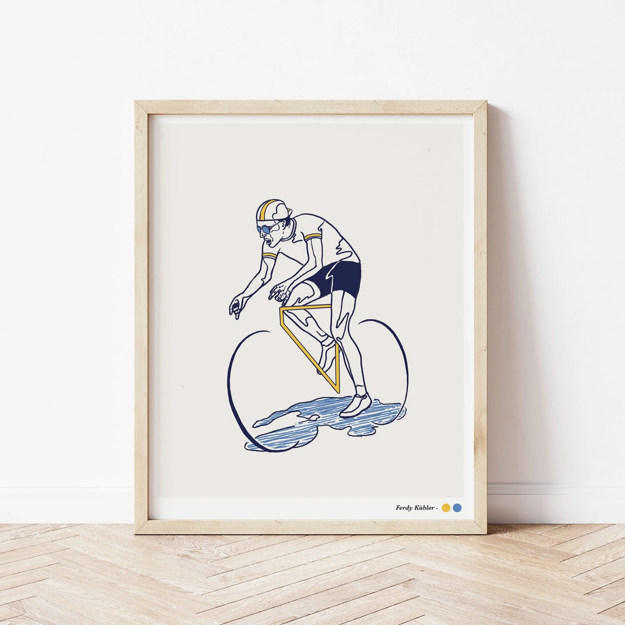 Ferdy Kubler Print by Ovso