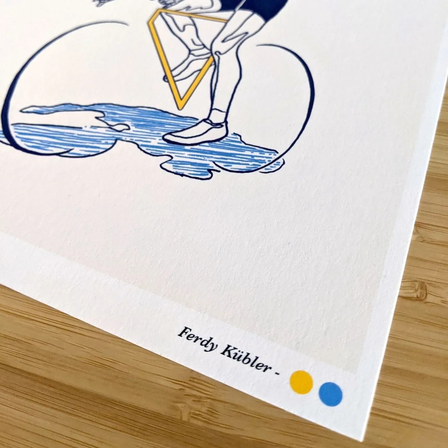 Ferdy Kubler Print by Ovso