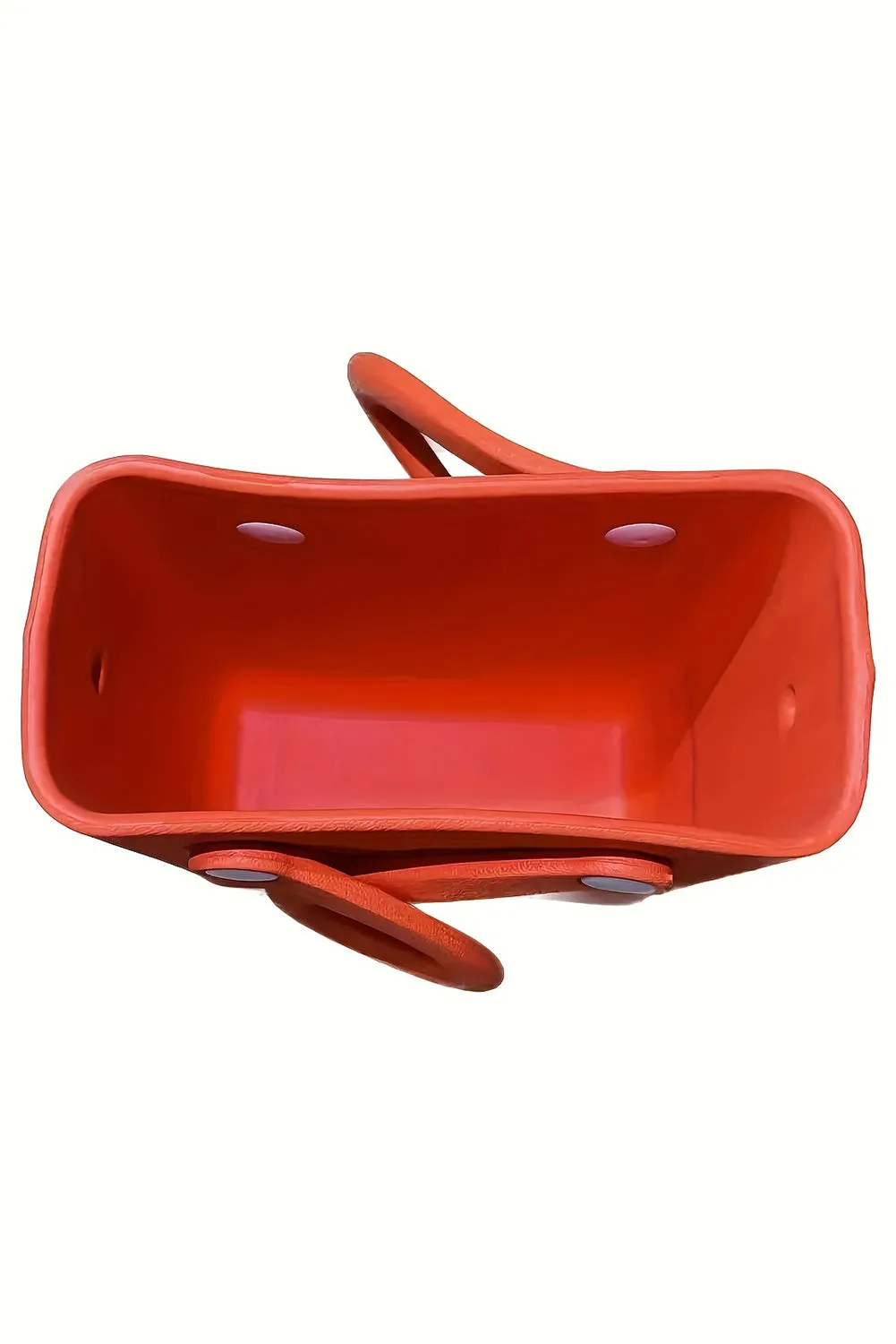 Fiery Red EVA Self-assembly Detachable Straps Hollow Tote Bag