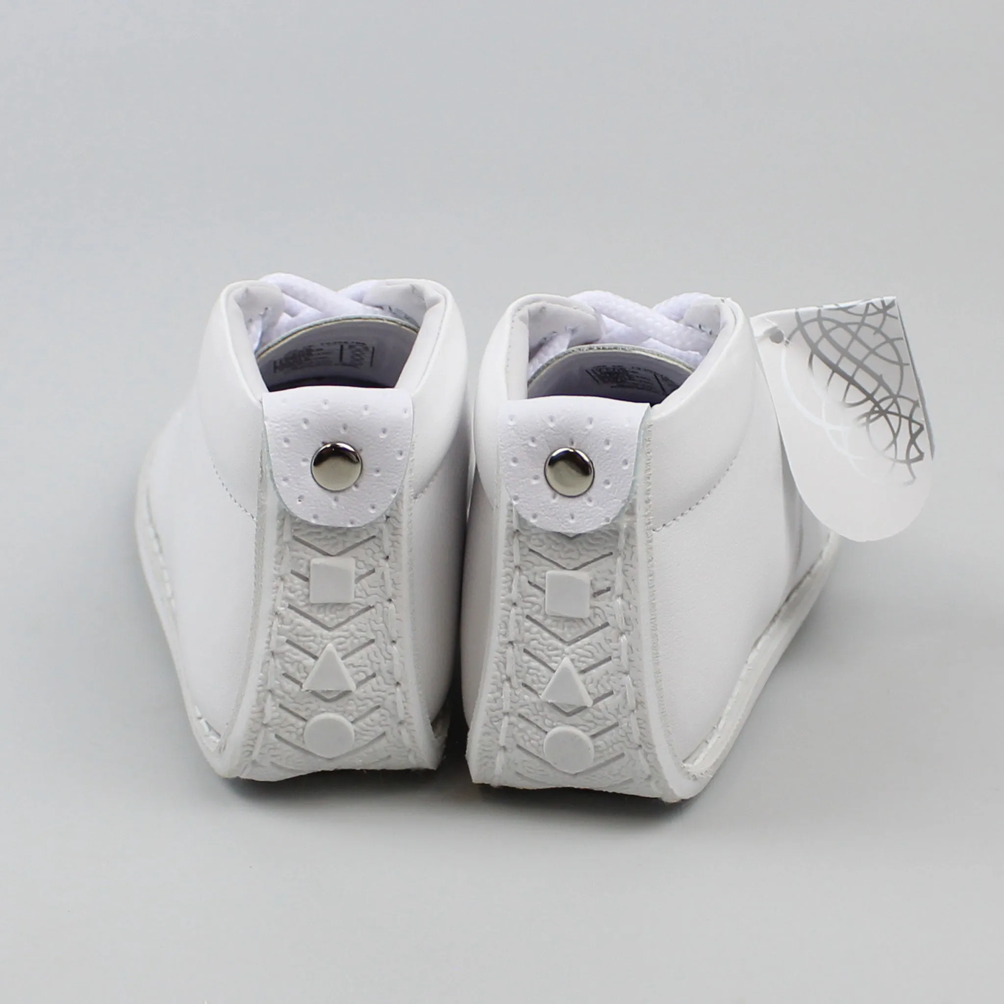 First Walker Shoes - Boys - Hard Sole White  Leather - Pex Dillon