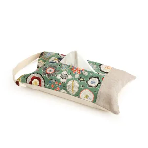 Floral Tissue Box Cover