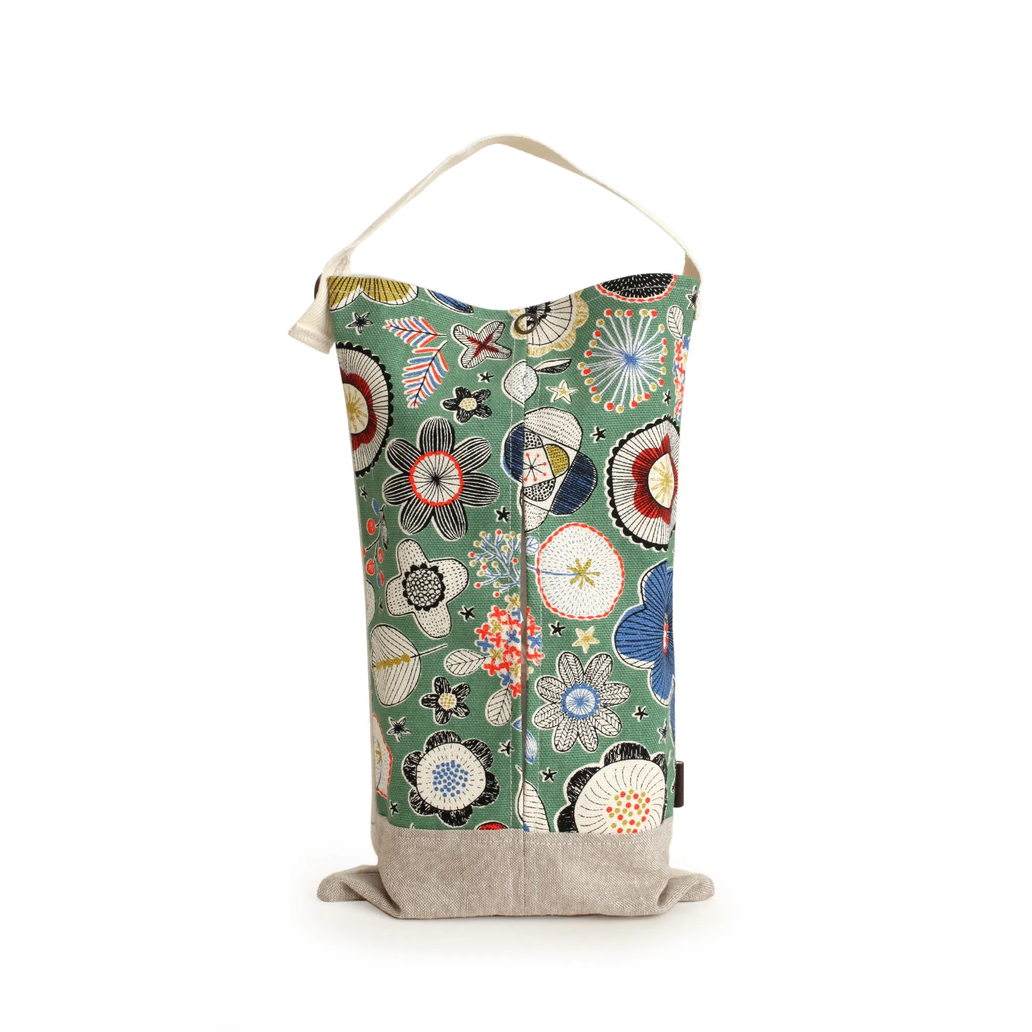 Floral Tissue Box Cover