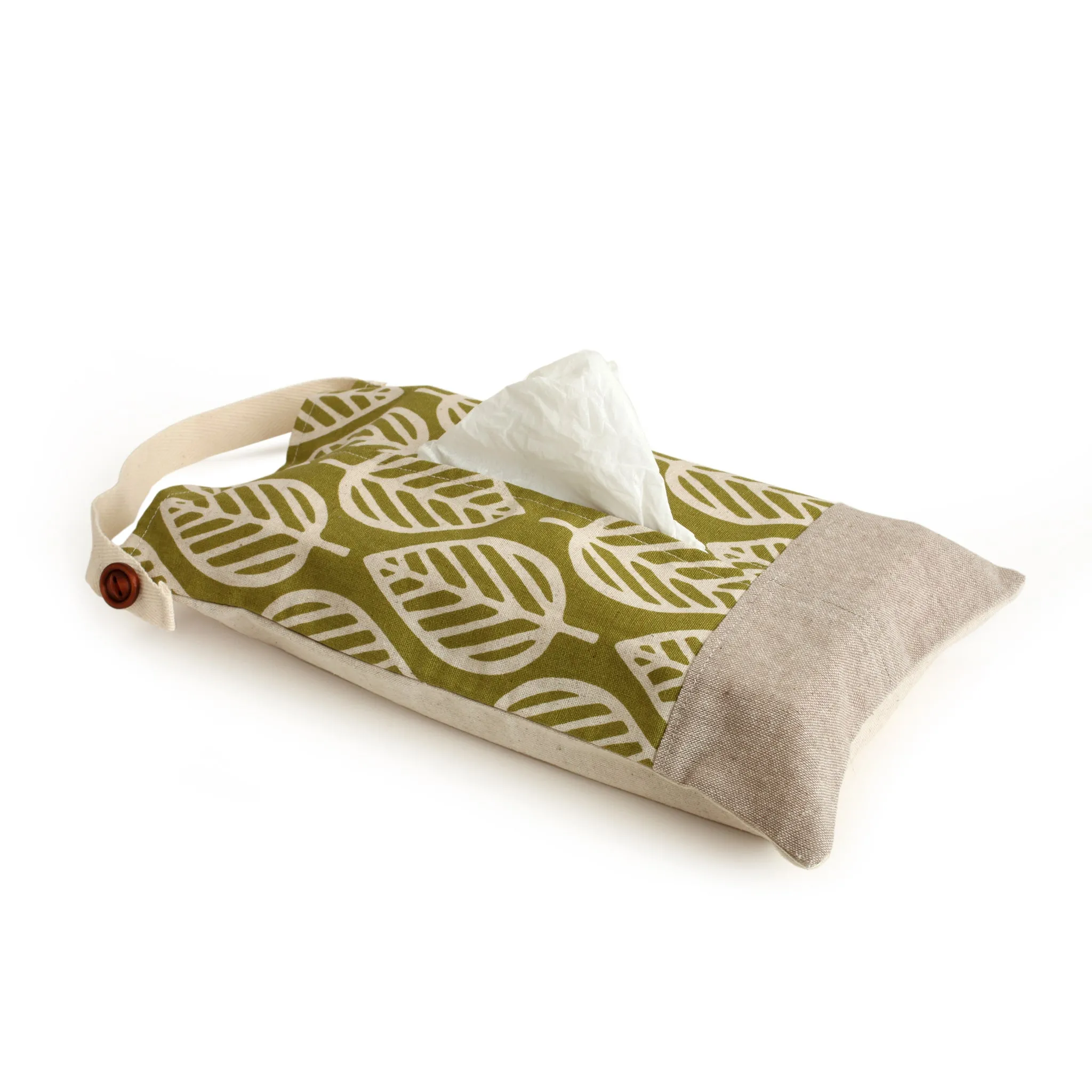 Floral Tissue Box Cover