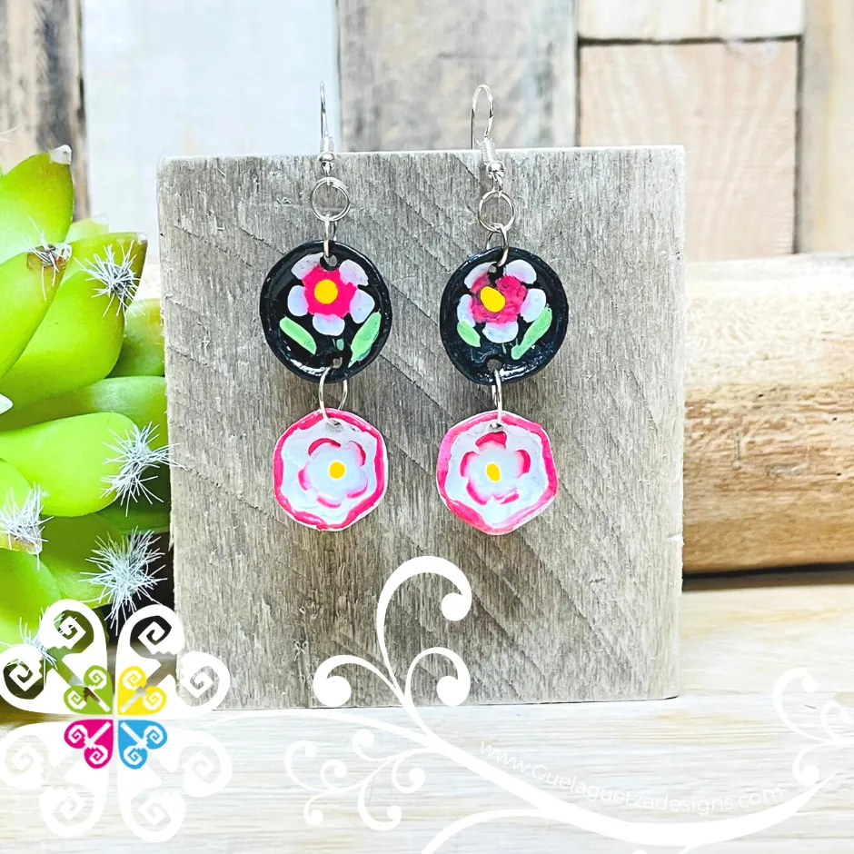 Flower Plate and Bowl - Cocinita Clay Earrings