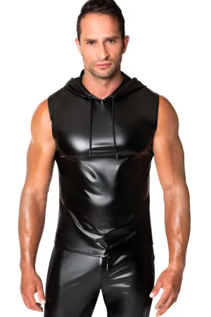 Frenzy Power Wetlook Sleveless Hoodie