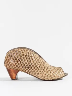 geneva low boot - olive monkfish