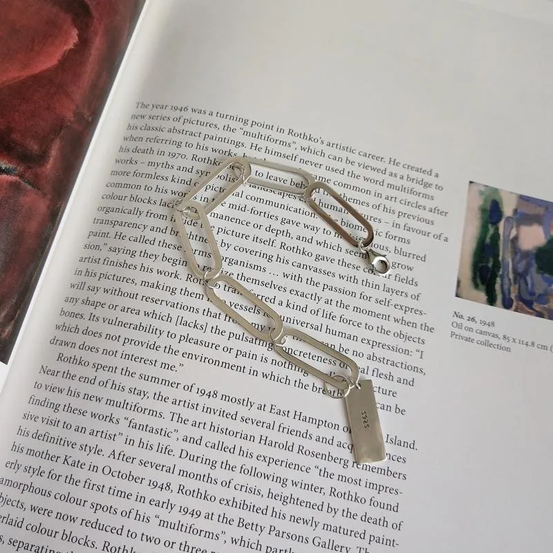 Geometric Chains Bracelet
