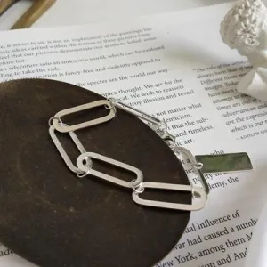 Geometric Chains Bracelet