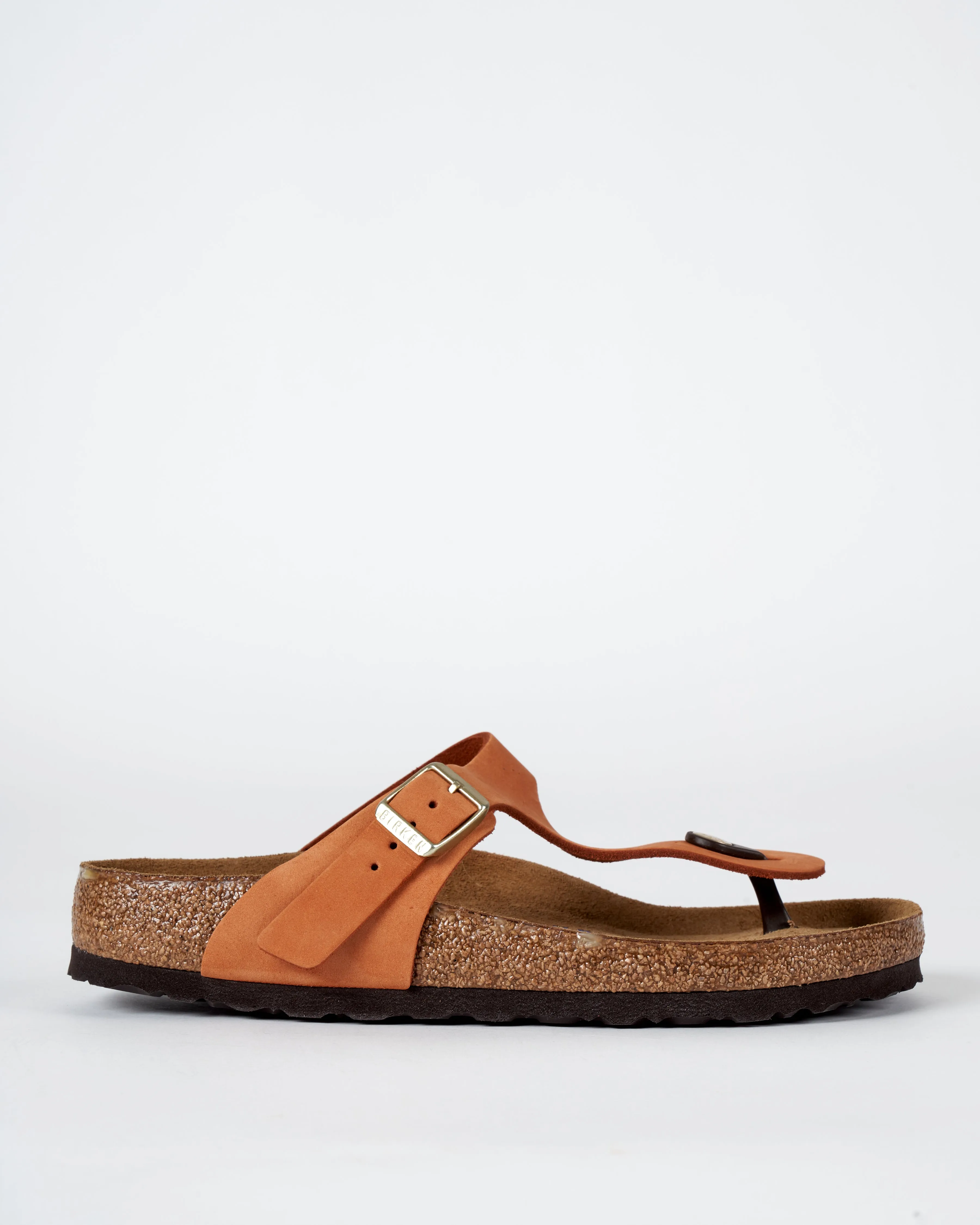 gizeh soft footbed sandal - nubuck pecan