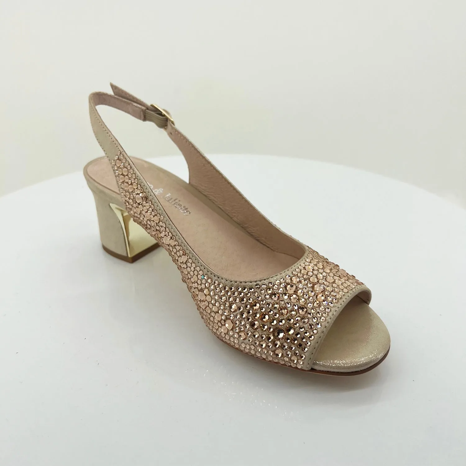 Gold Jukes Heel - DJ52