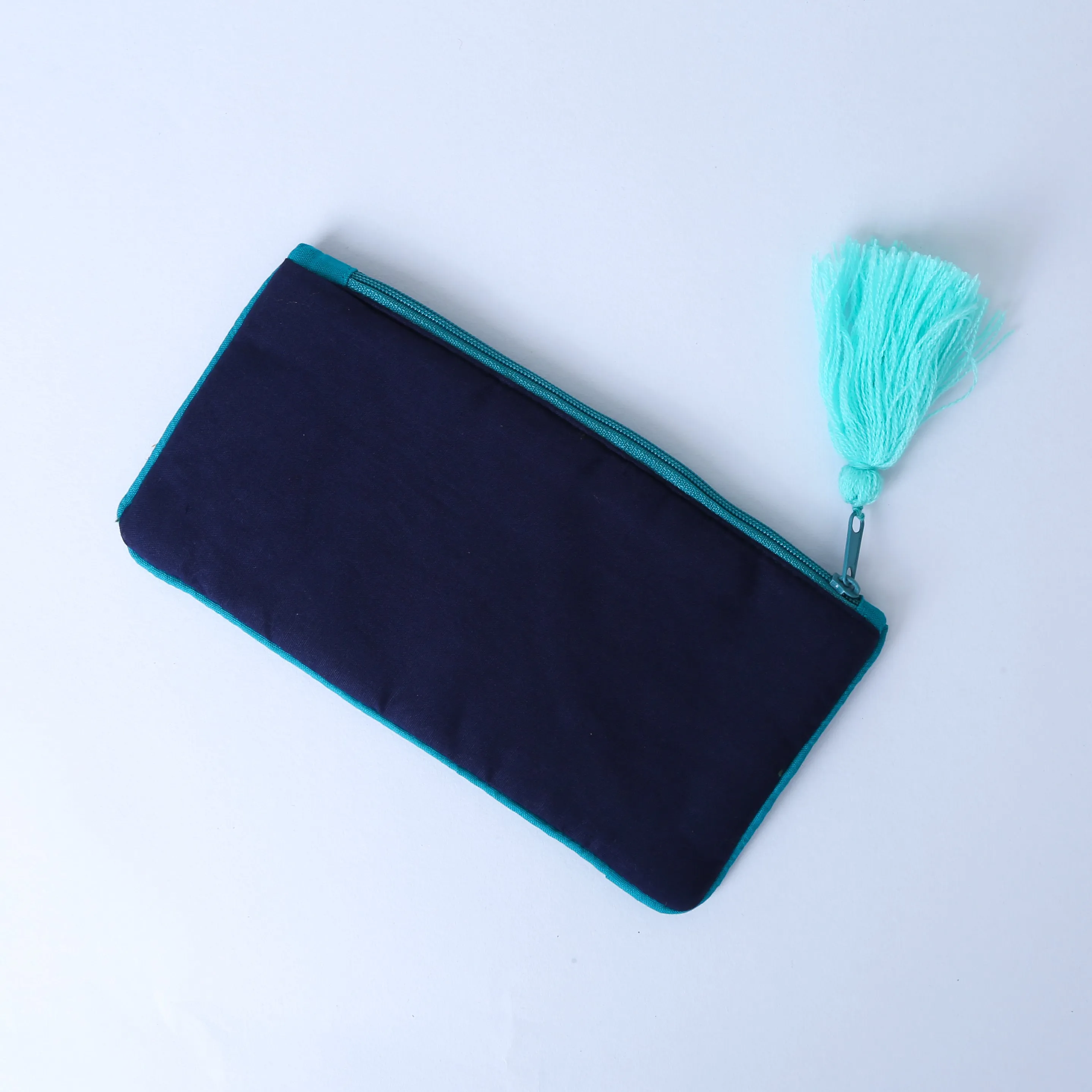 Good Luck - Navy Blue Evil Eye Hand Bag for Women