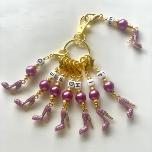 GPG #001 Set of 8 Crochet Stitch Markers
