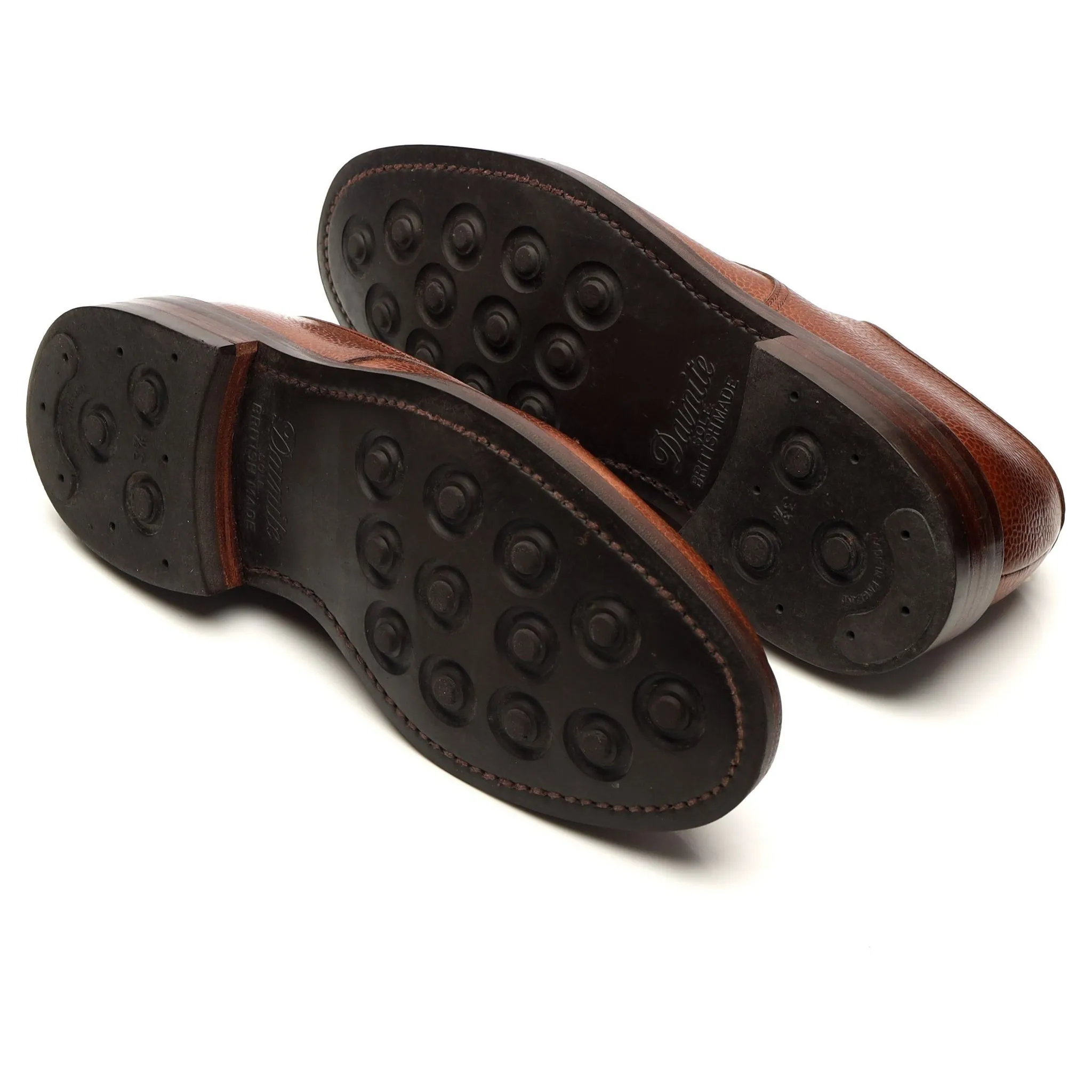 'Grasmere' Tan Brown Grain Leather Derby UK 6 E