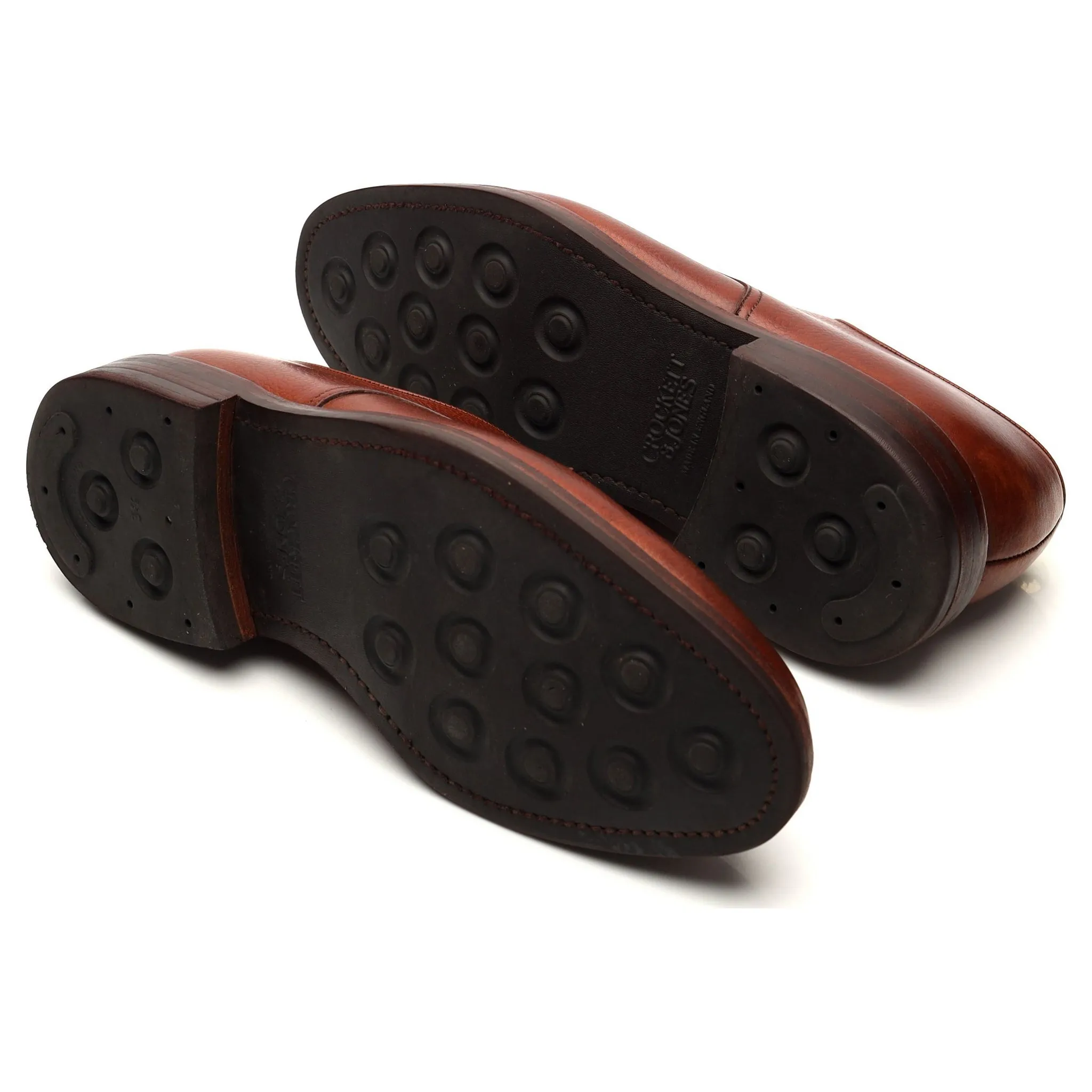 'Grasmere' Tan Brown Grain Leather Derby UK 7.5 G