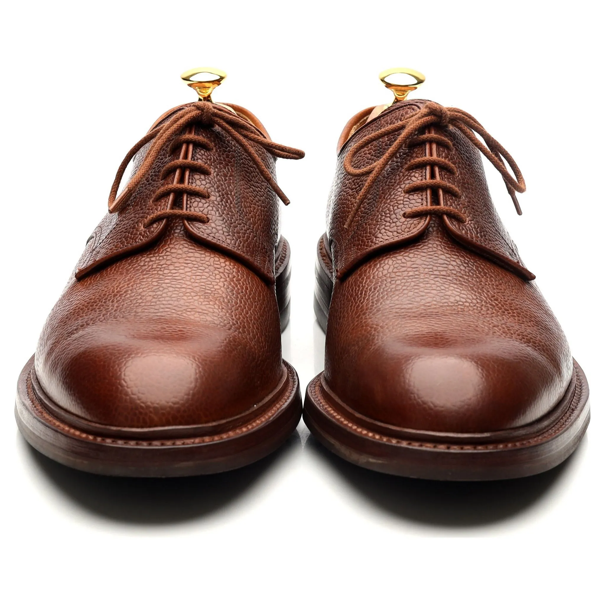 'Grasmere' Tan Brown Leather Derby UK 10.5 E