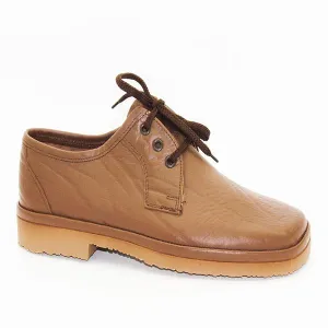 Grasshopper Mens Tornado Mid Brown Semi Formal Lace up Shoe