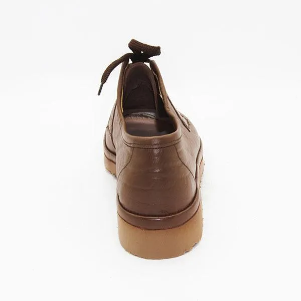 Grasshopper Mens Tornado Mid Brown Semi Formal Lace up Shoe