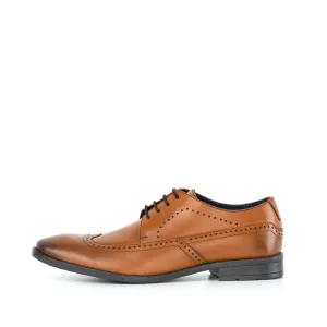 GREENWICH TAN DERBY BROGUE