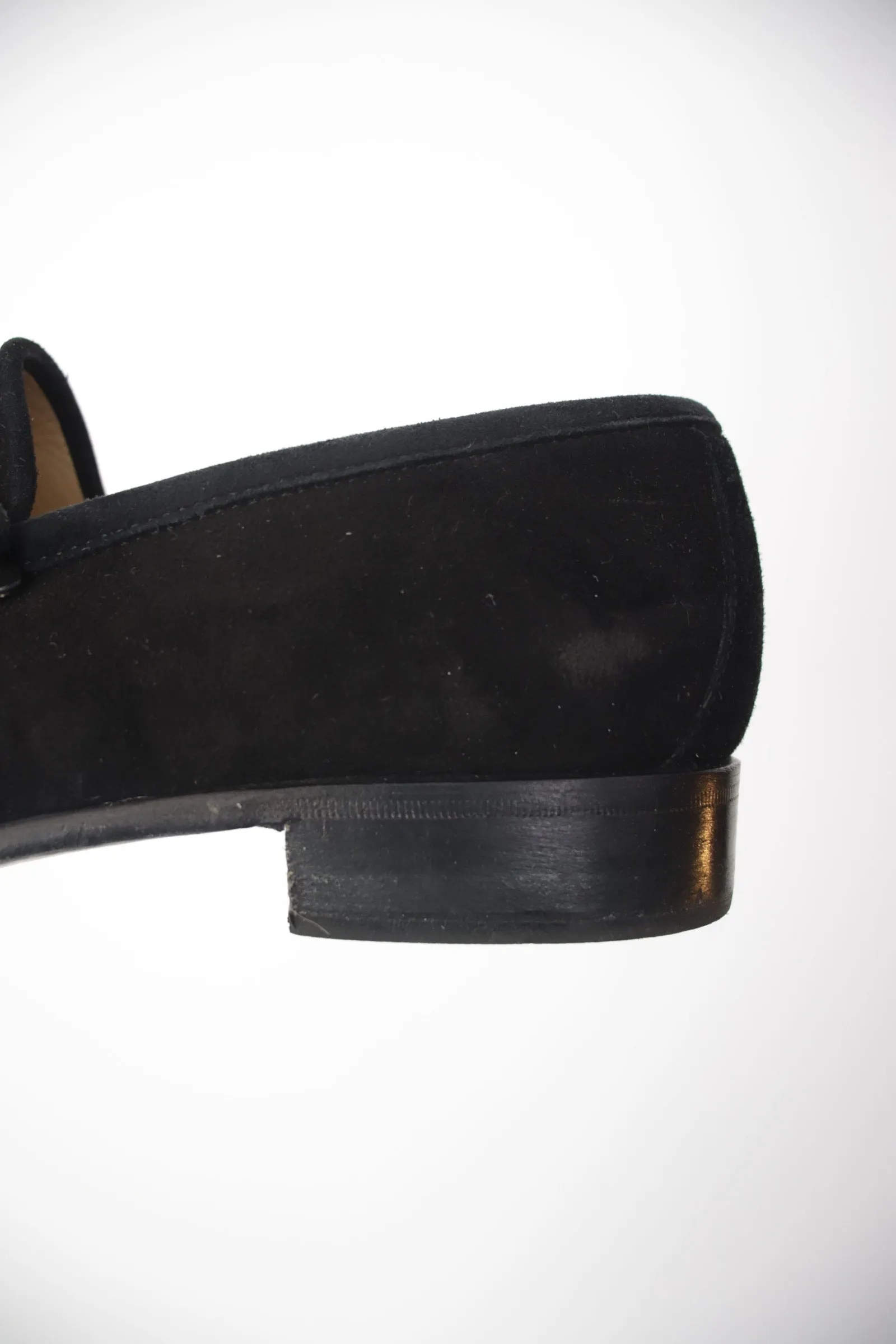 Gucci Suede Horsebit Loafers