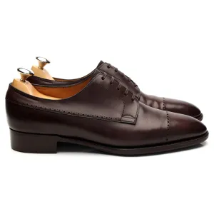 'Haddon' Dark Brown Leather Derby UK 7.5 E