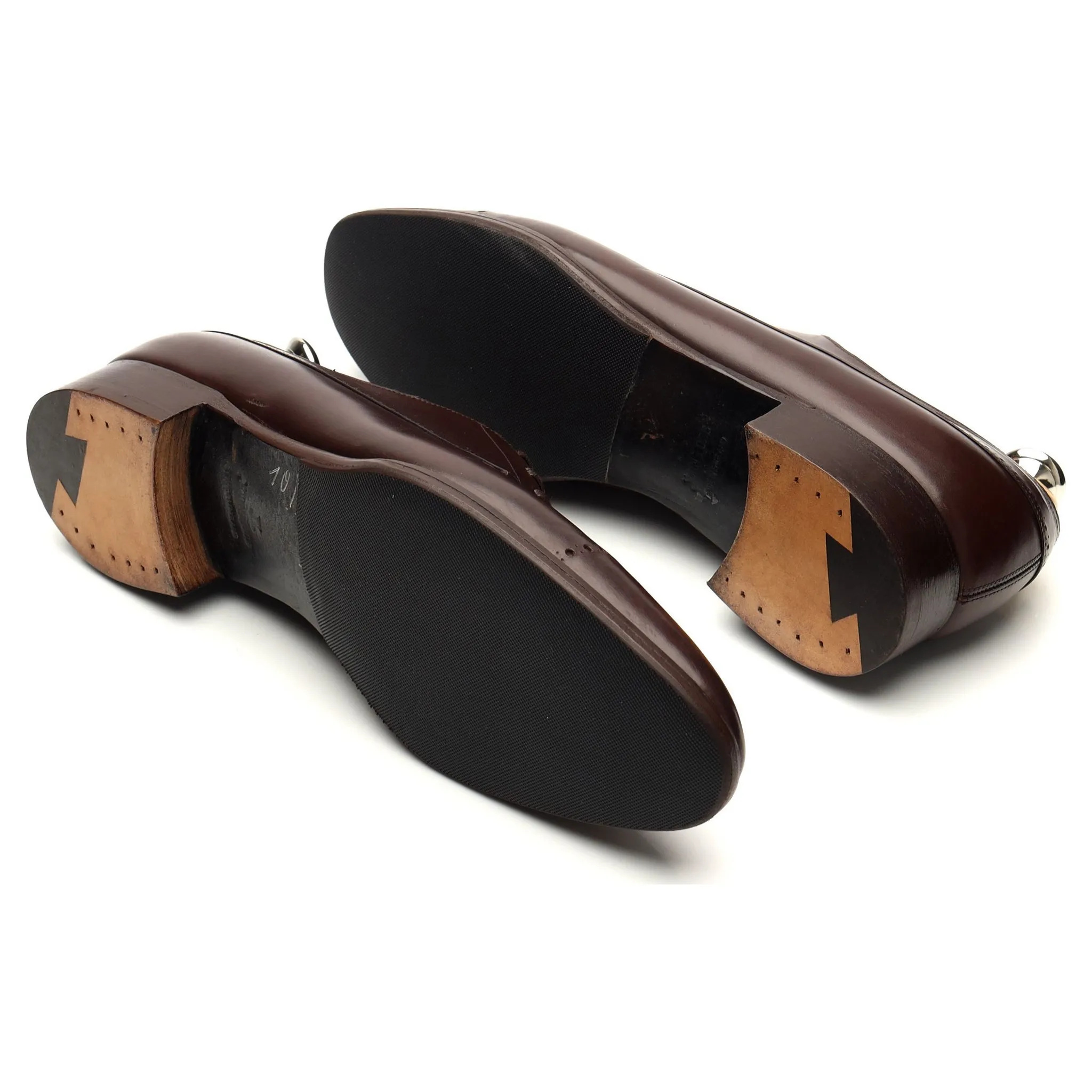 'Haddon' Dark Brown Leather Derby UK 7.5 E