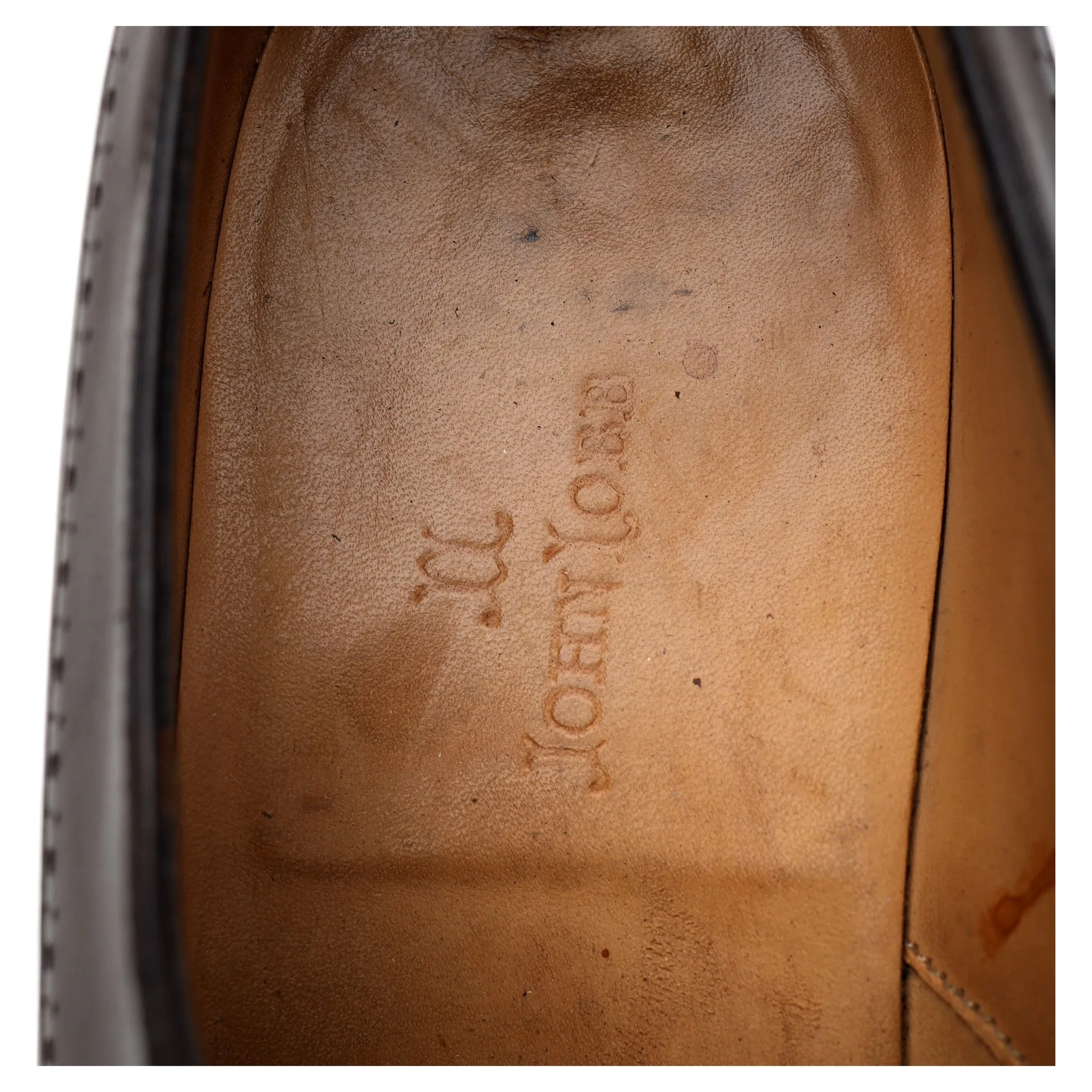 'Haddon' Dark Brown Leather Derby UK 7.5 E