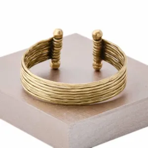 Hammered Metal Cuff