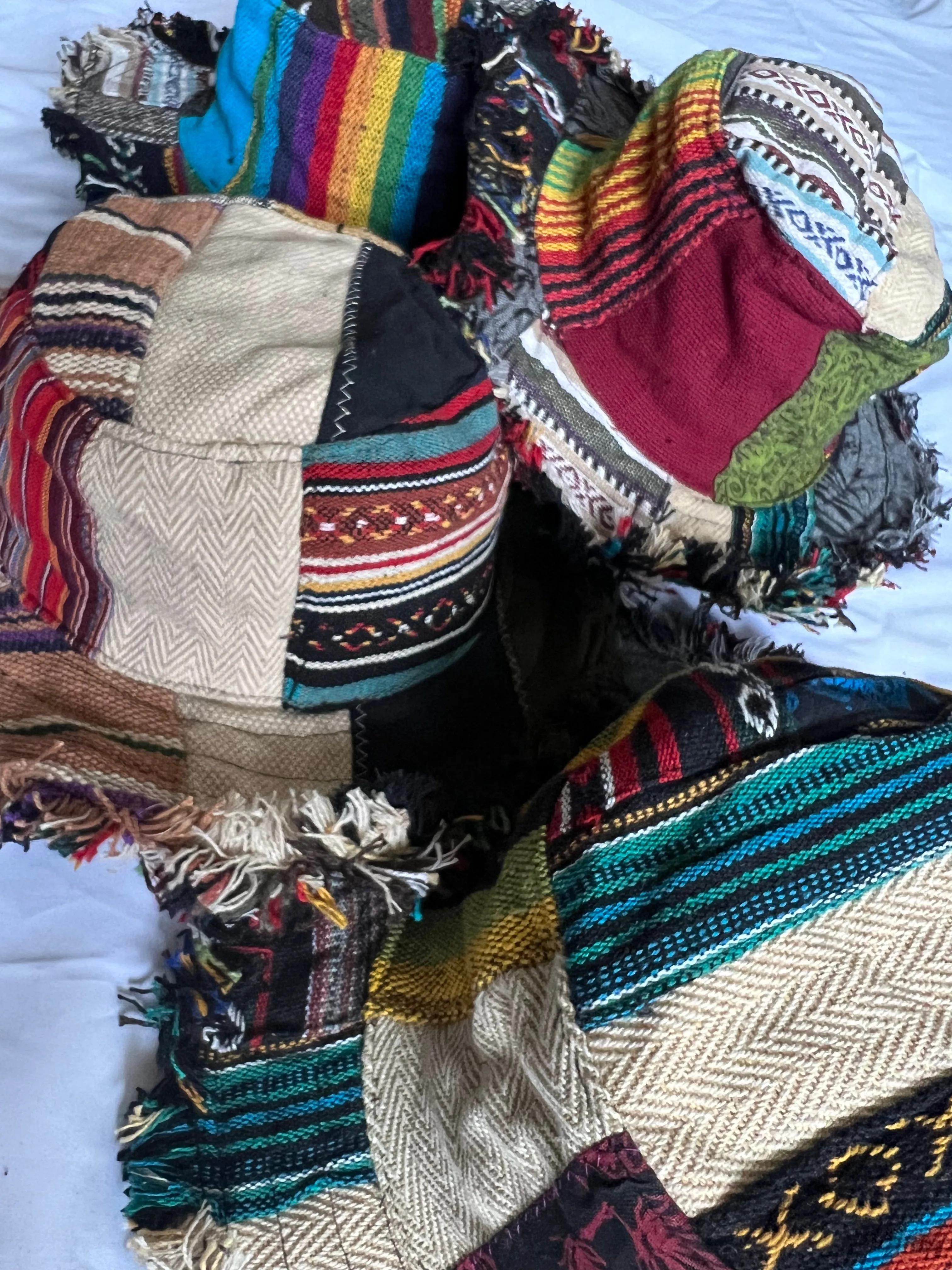 Handmade Patchwork Festival Bucket Hat