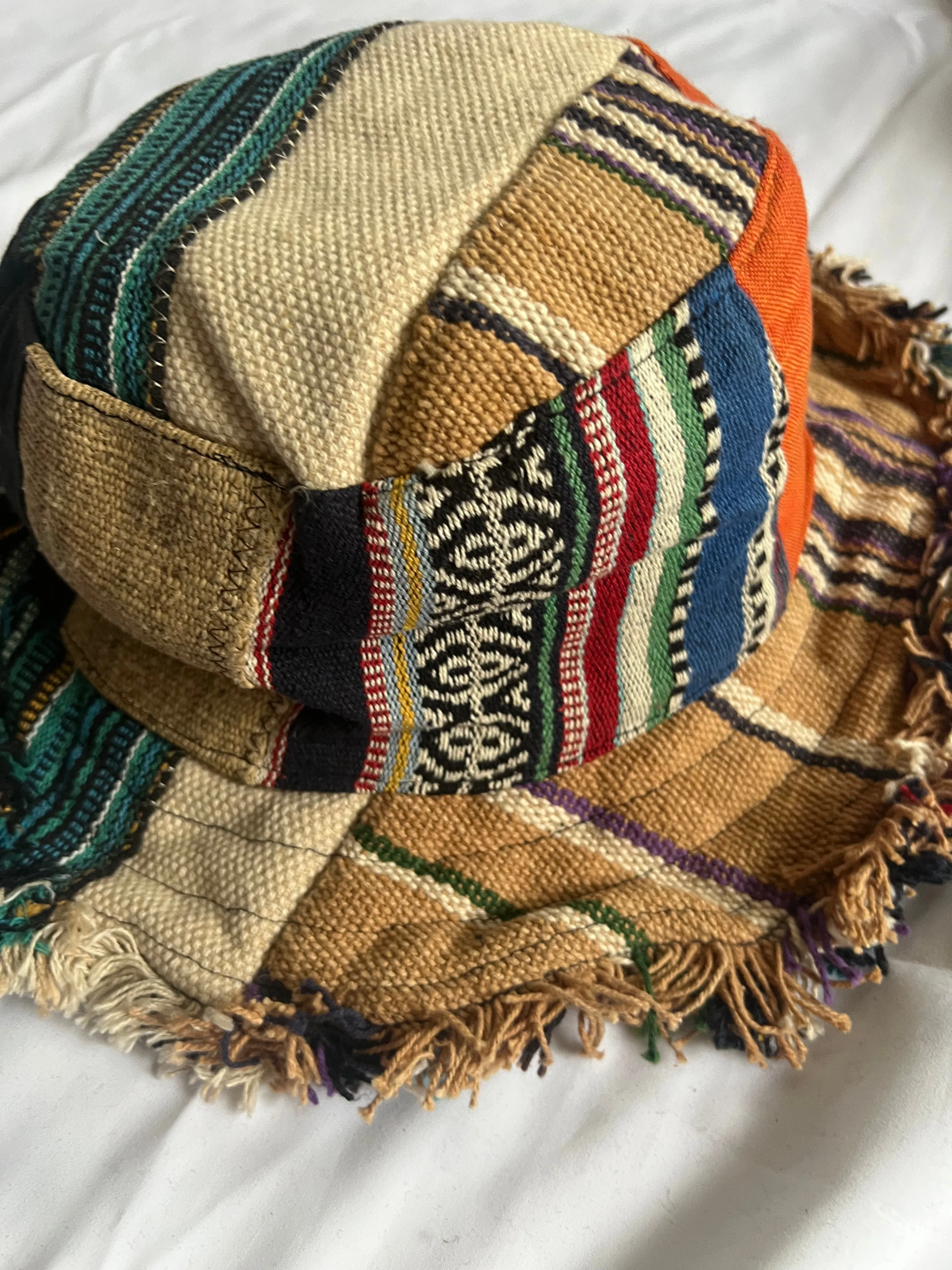 Handmade Patchwork Festival Bucket Hat