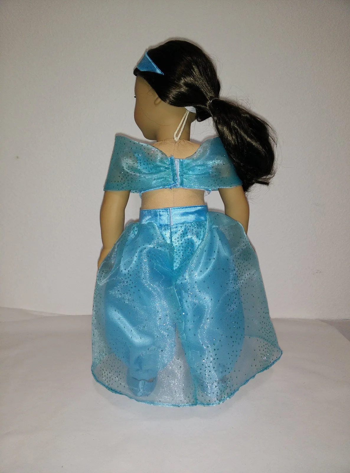 Handmade Princess Jasmine (Aladdin) outfit for American Girl Doll