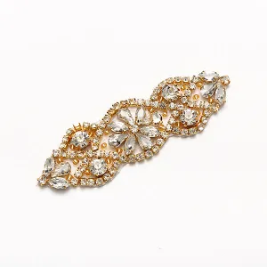 Handmade Rhinestones Appliques Patch - Style1