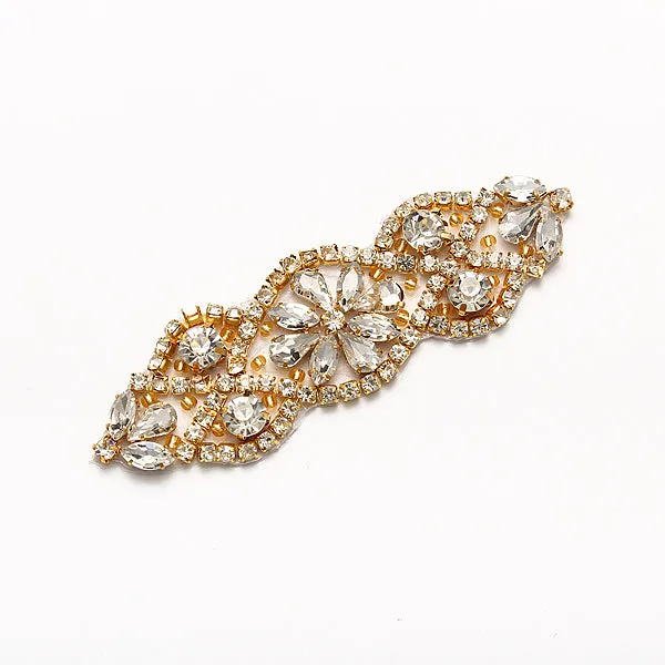 Handmade Rhinestones Appliques Patch - Style1