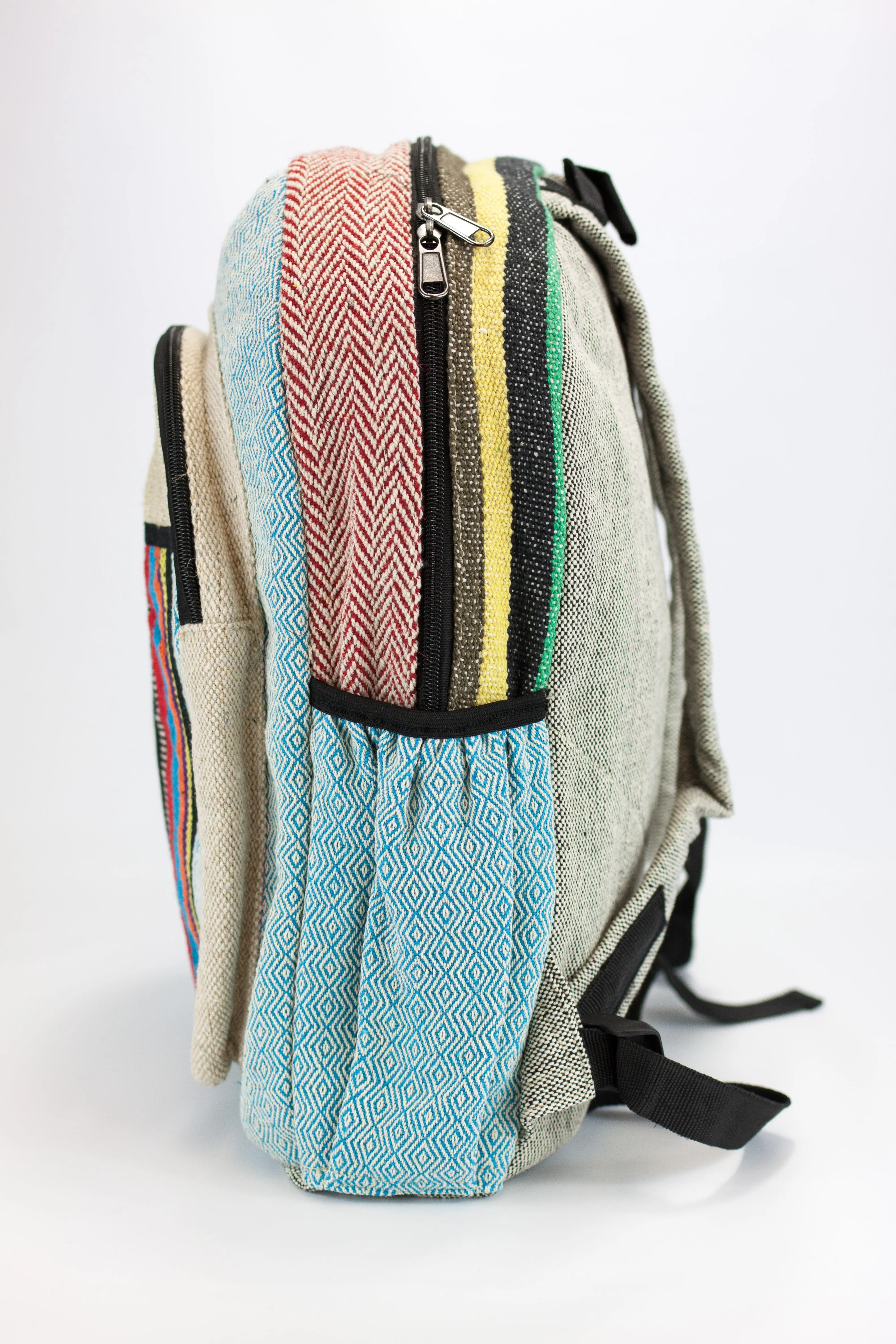 Handmade THC Free Pure Hemp Unisex Bag - HMPHB4
