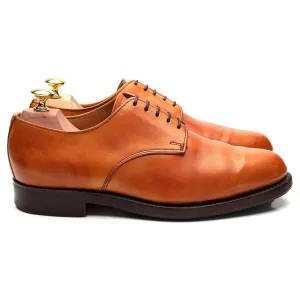 'Harewood' Tan Brown Leather Derby UK 7 FX