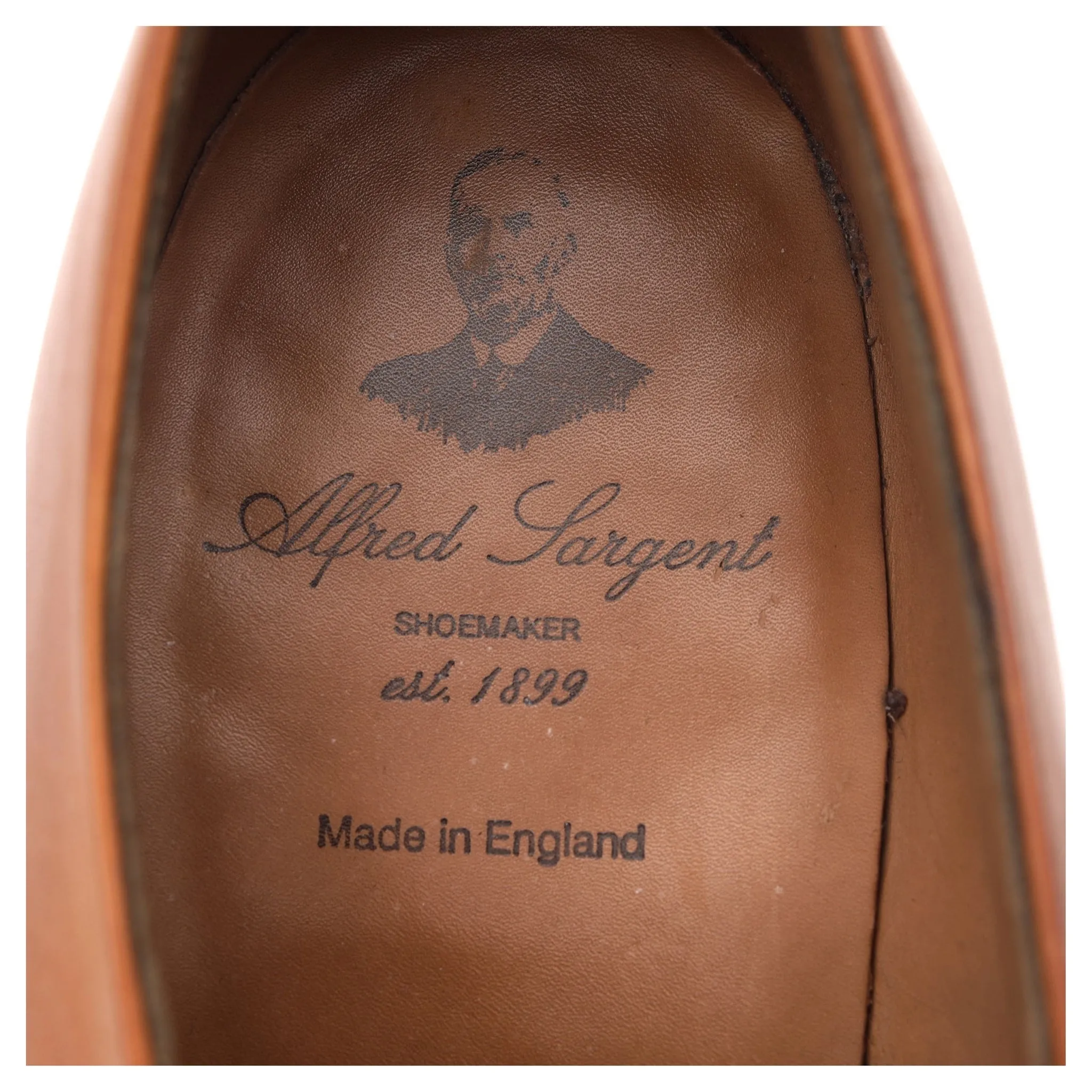 'Harewood' Tan Brown Leather Derby UK 9.5 FX