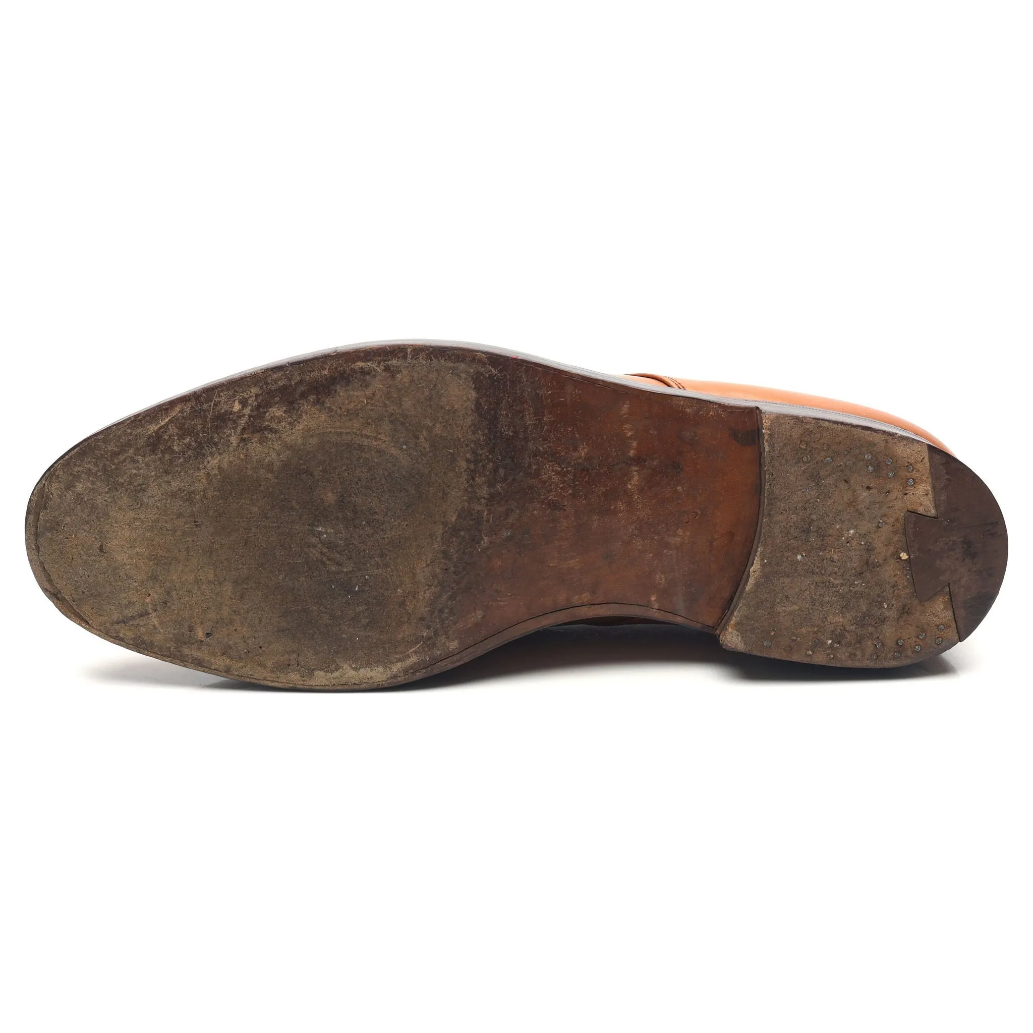 'Harewood' Tan Brown Leather Derby UK 9.5 FX