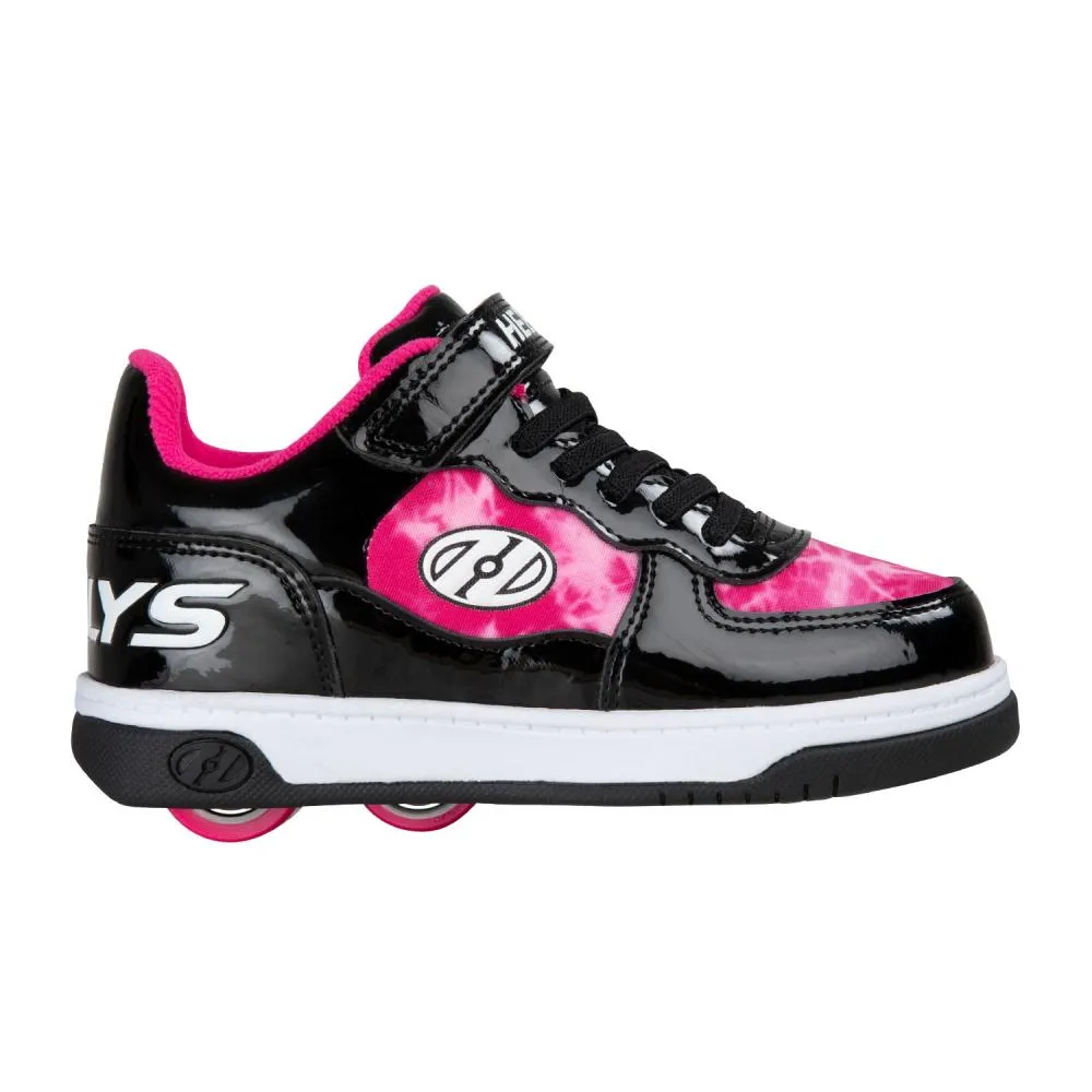 Heelys Rezerve Low X2 Shoes - Black / Pink / White PU