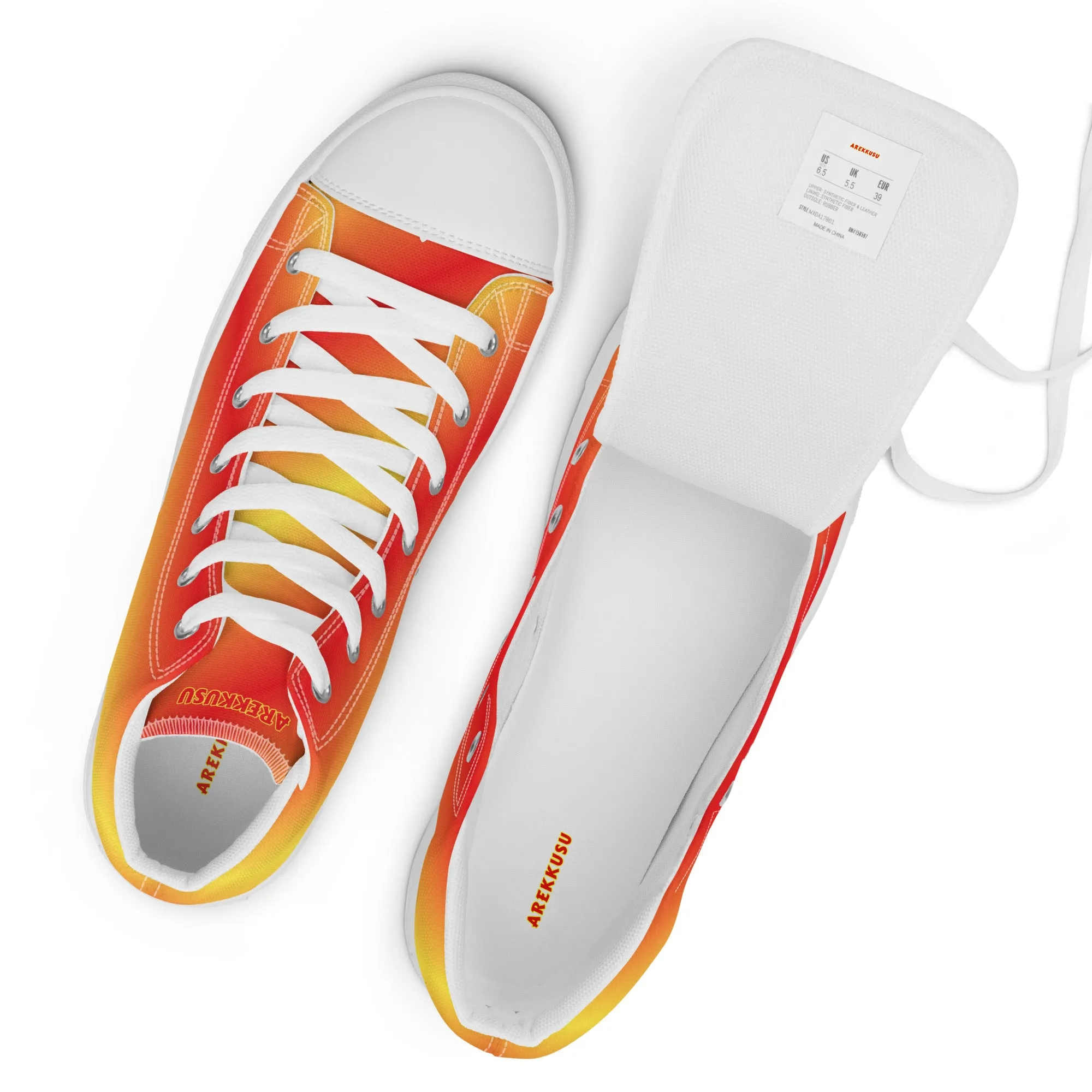 High Top Canvas Shoes