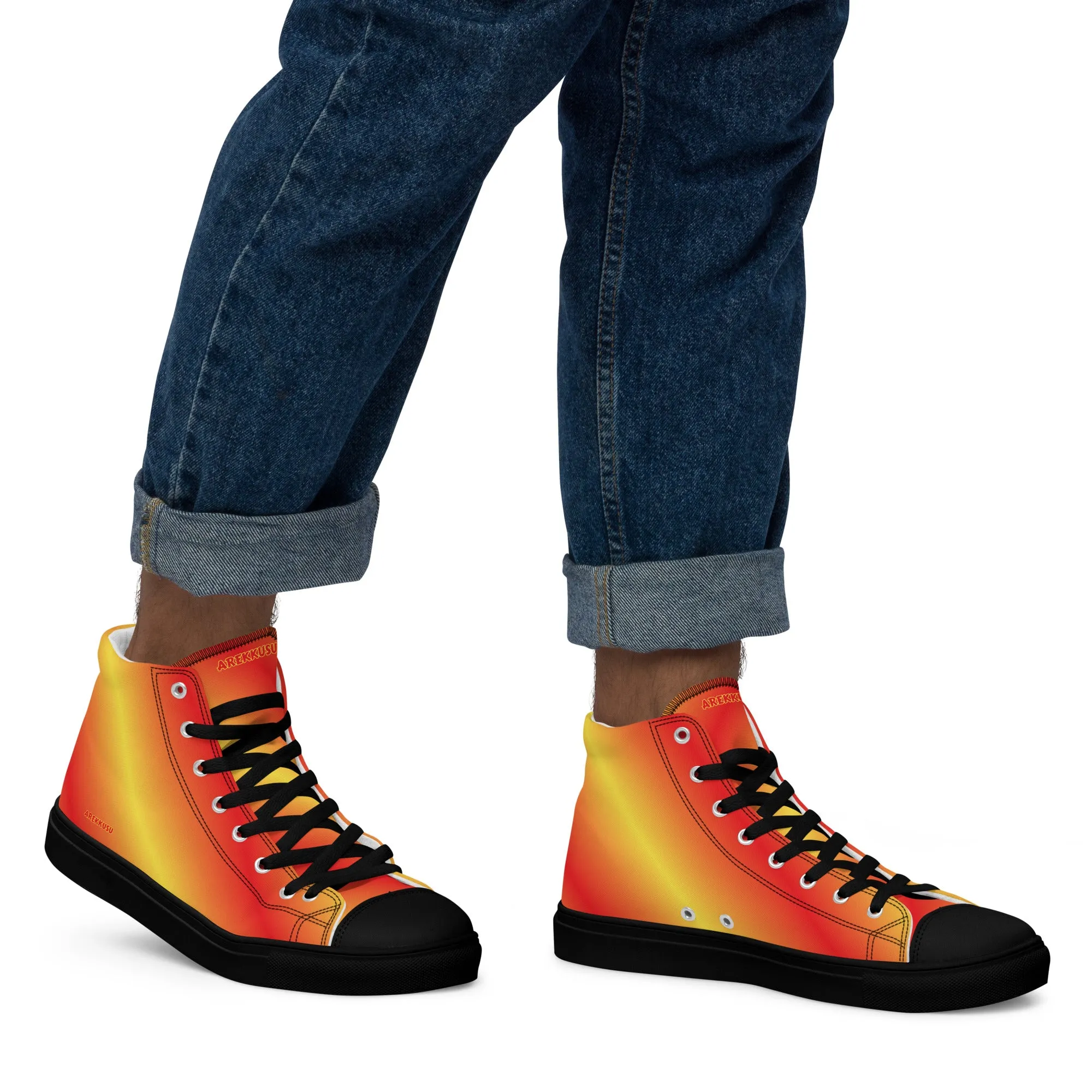 High Top Canvas Shoes