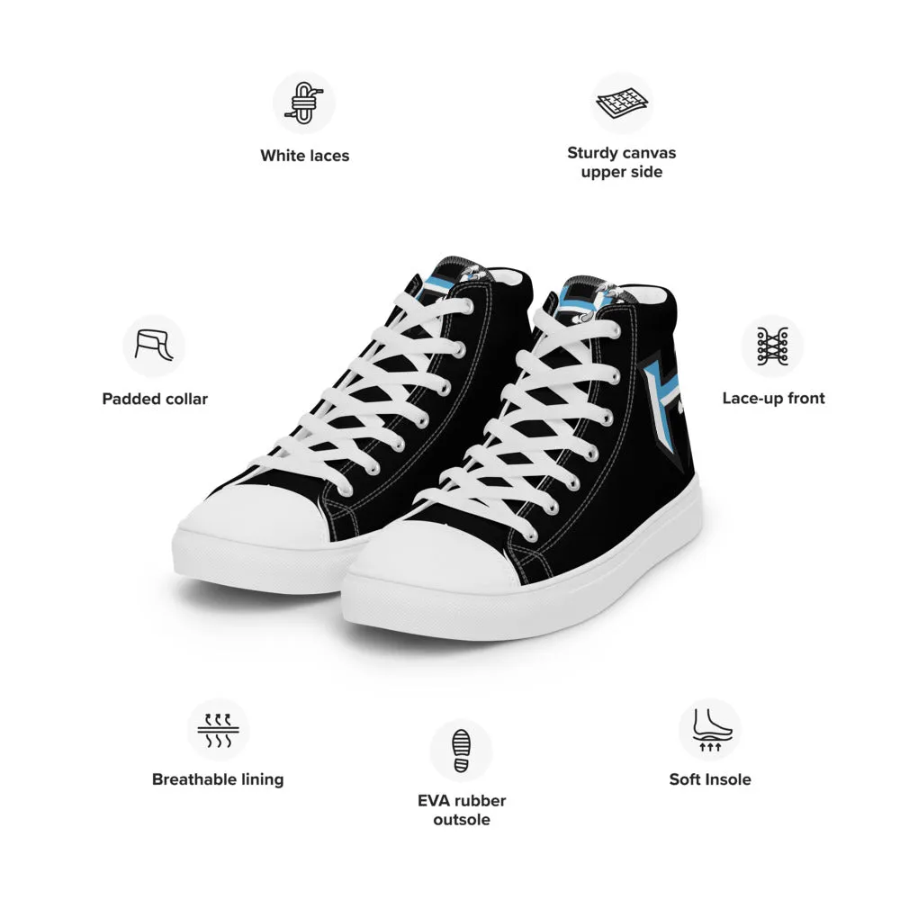 High Top Shoes ~ Jr Hawks Classic Logo Canvas