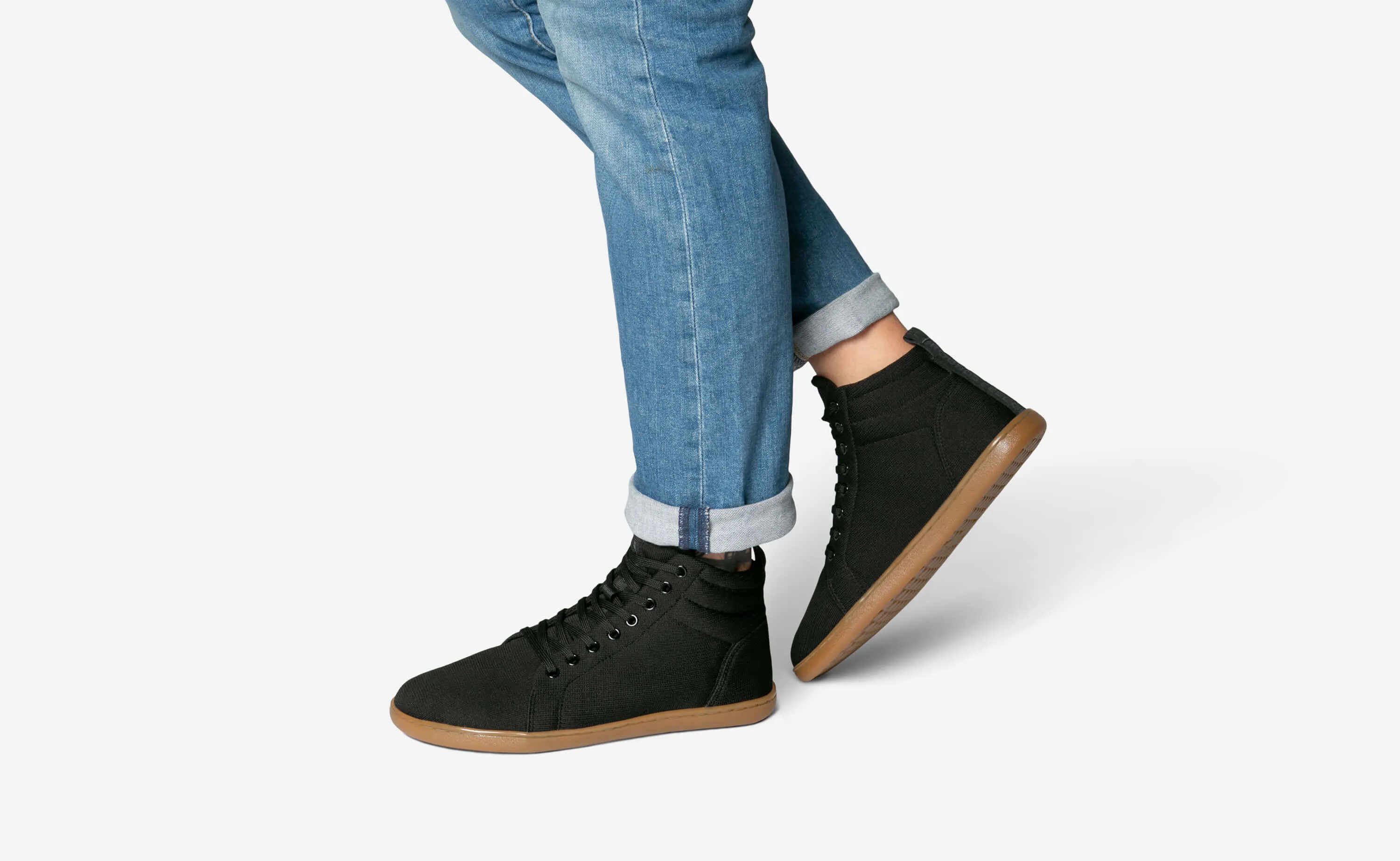 Highrise Knit - Gum Black