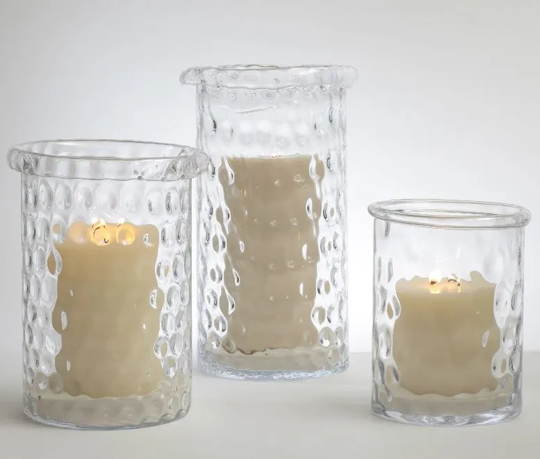 Honeycomb Hurricane Vase - Global Views